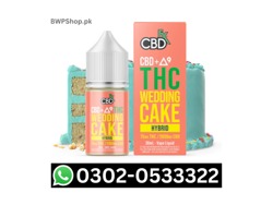 CBD Delta-9 THC Vape Juice Wedding Cake-Hybrid In Sahiwal 0302-0533322 Order Now