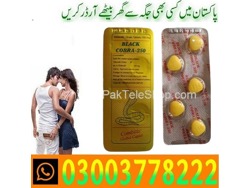 All Black Cobra Tablets For Men in Kotri 03003778222