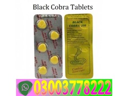 All Black Cobra Tablets For Men in Haroonabad 03003778222