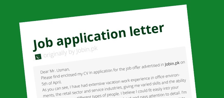 Application letter