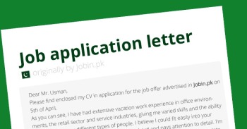 Application letter mini